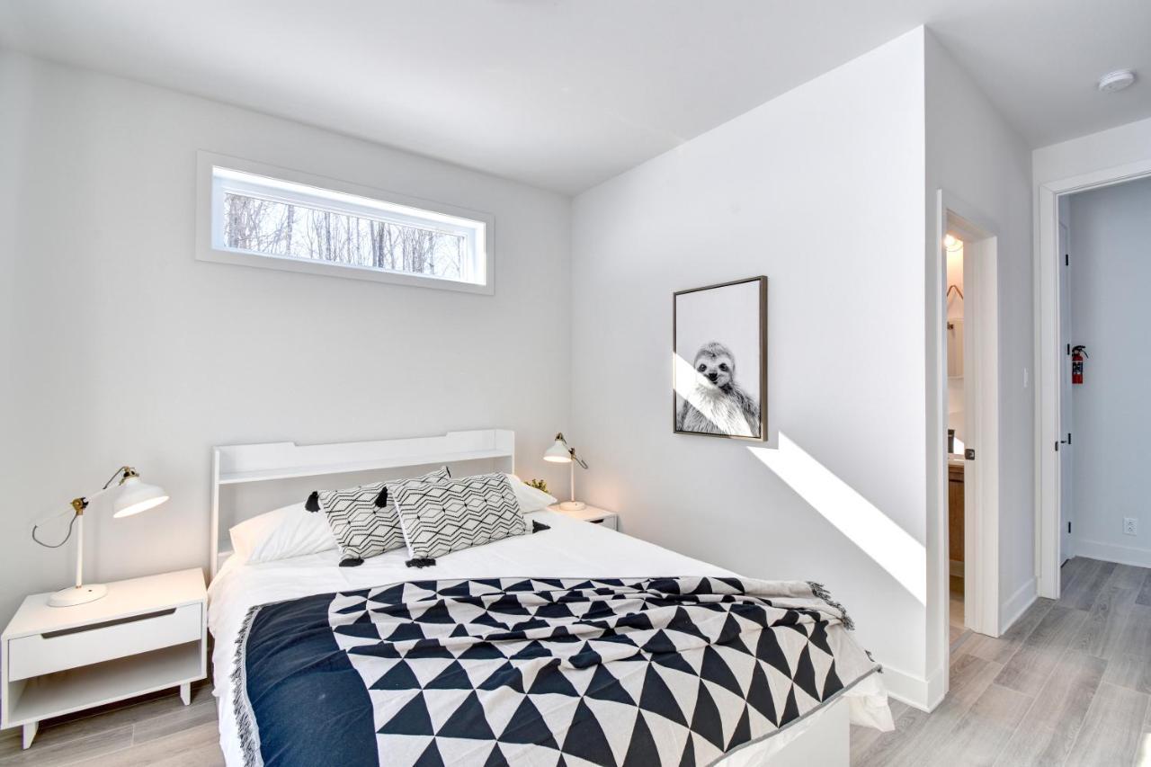 Chalet Serenity - Mont Tremblant Ski - Spa Sauna Wifi Tv Privet Chic Modern House Villa La Conception Esterno foto