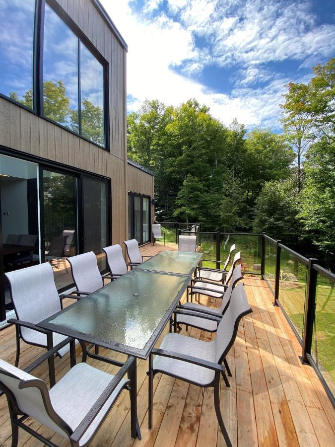 Chalet Serenity - Mont Tremblant Ski - Spa Sauna Wifi Tv Privet Chic Modern House Villa La Conception Esterno foto