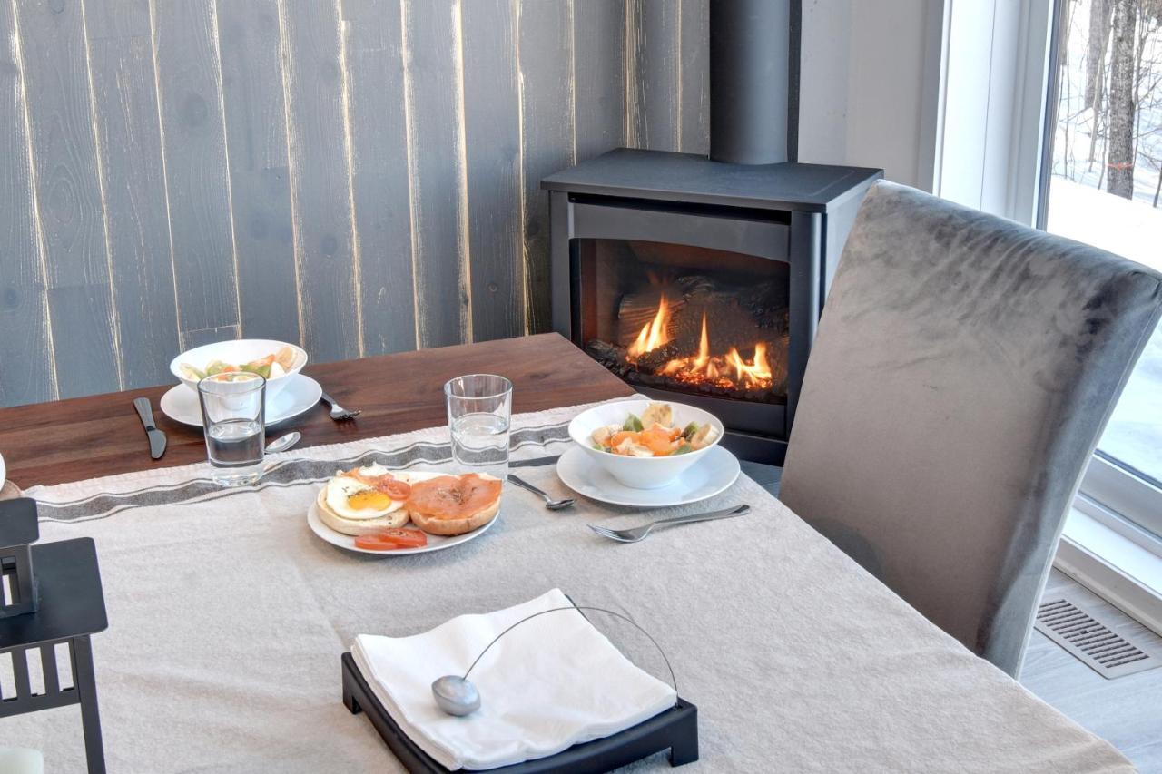 Chalet Serenity - Mont Tremblant Ski - Spa Sauna Wifi Tv Privet Chic Modern House Villa La Conception Esterno foto