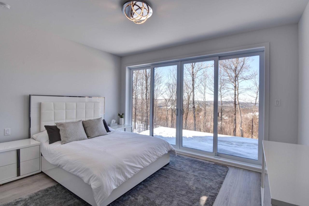 Chalet Serenity - Mont Tremblant Ski - Spa Sauna Wifi Tv Privet Chic Modern House Villa La Conception Esterno foto