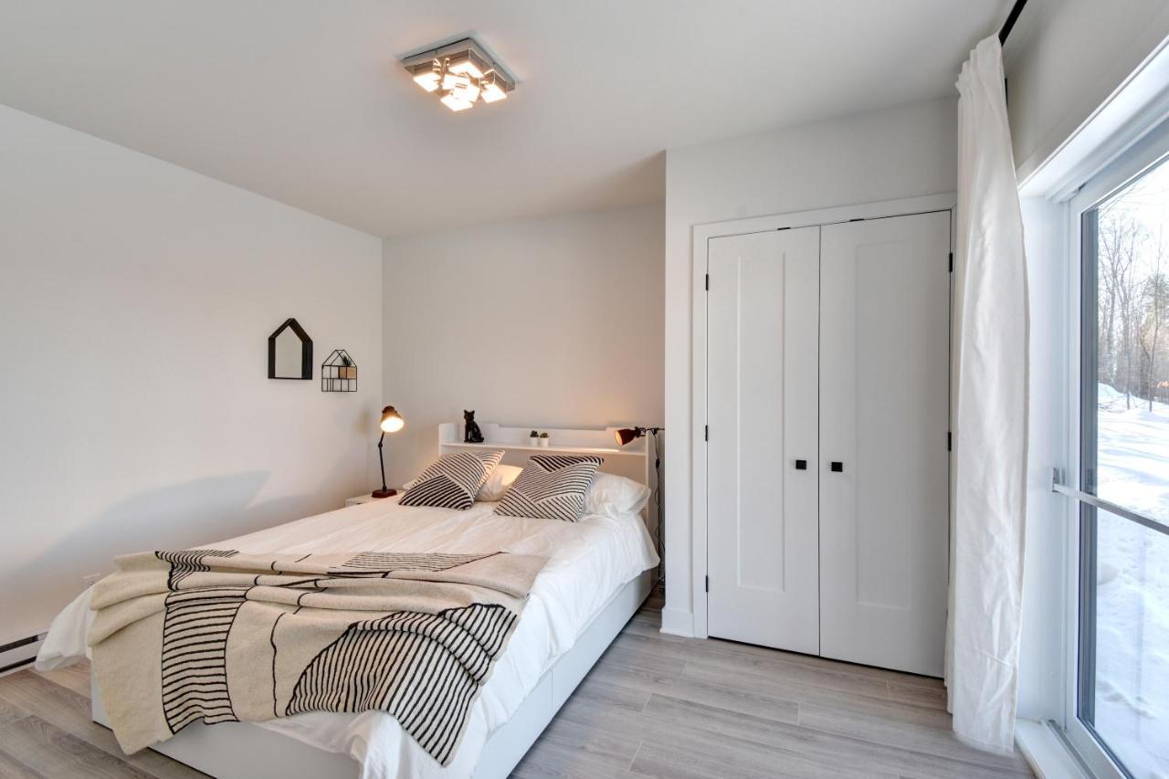 Chalet Serenity - Mont Tremblant Ski - Spa Sauna Wifi Tv Privet Chic Modern House Villa La Conception Esterno foto
