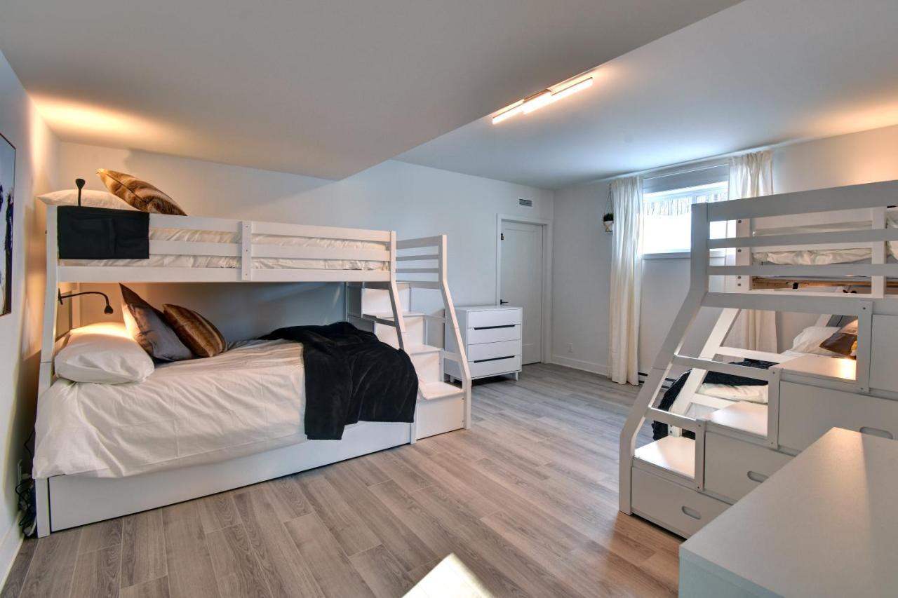 Chalet Serenity - Mont Tremblant Ski - Spa Sauna Wifi Tv Privet Chic Modern House Villa La Conception Esterno foto