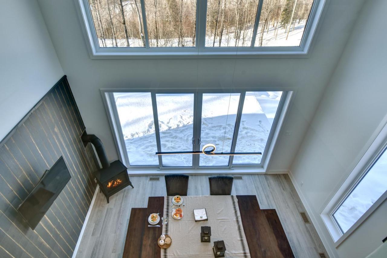Chalet Serenity - Mont Tremblant Ski - Spa Sauna Wifi Tv Privet Chic Modern House Villa La Conception Esterno foto