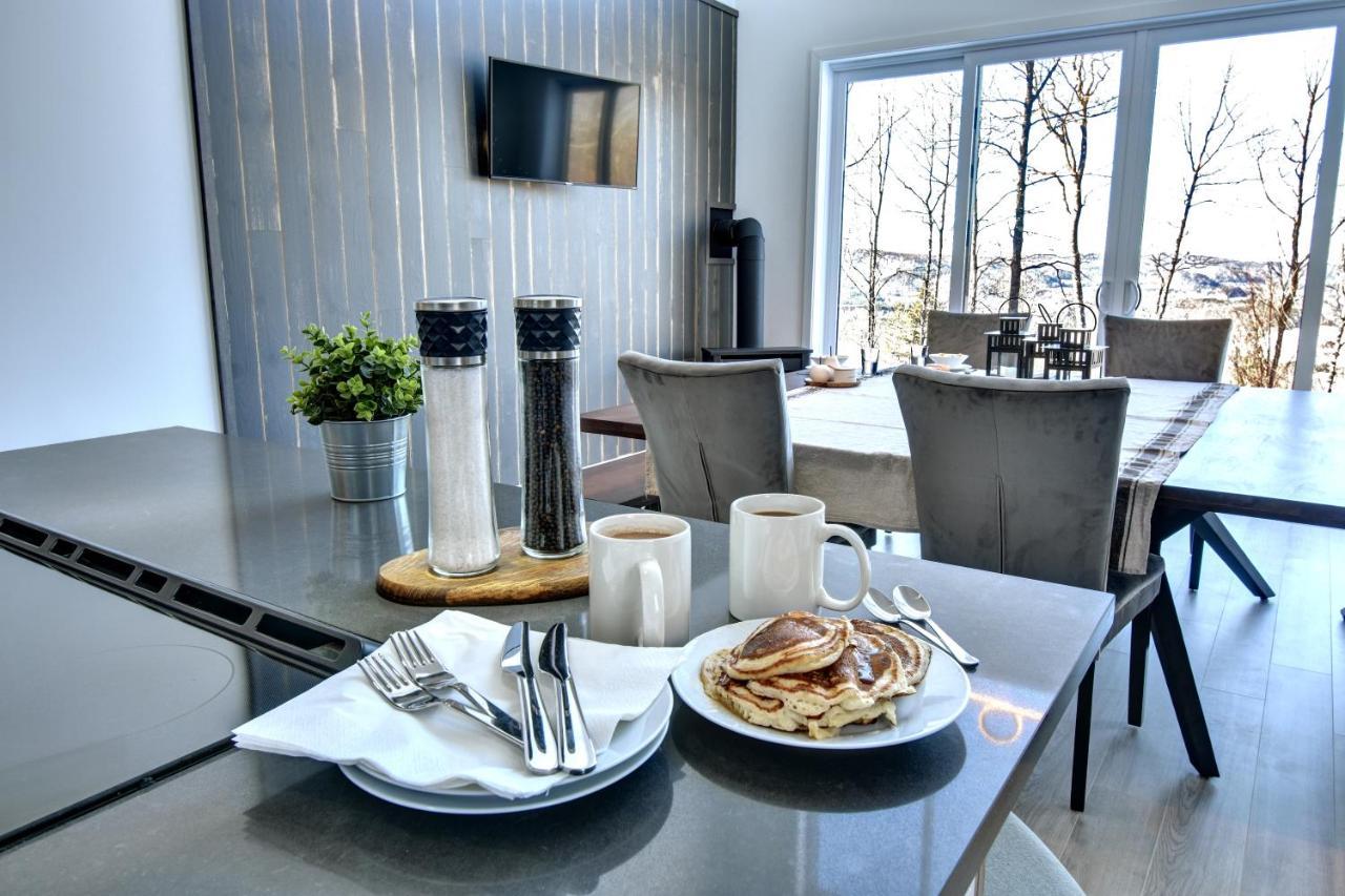 Chalet Serenity - Mont Tremblant Ski - Spa Sauna Wifi Tv Privet Chic Modern House Villa La Conception Esterno foto