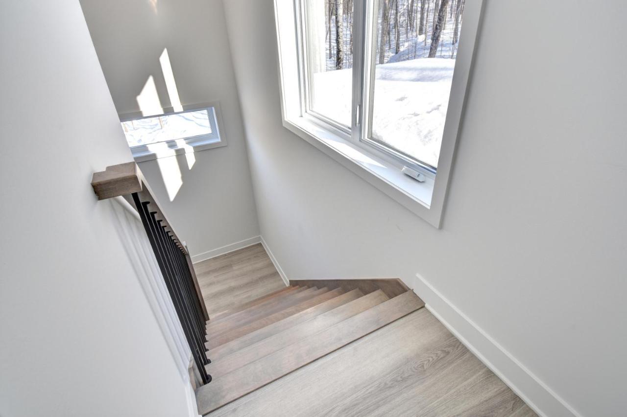 Chalet Serenity - Mont Tremblant Ski - Spa Sauna Wifi Tv Privet Chic Modern House Villa La Conception Esterno foto